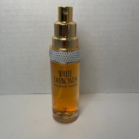 White Diamonds Elizabeth Taylor Eau de Toilette Spray & Luxury Bath Bubbles 1 oz - Picture 2 of 7